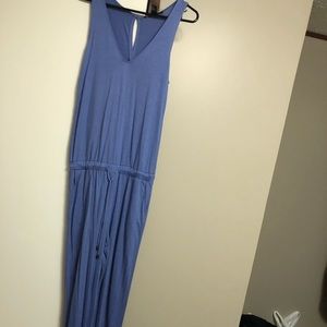 Blue jumpsuit!